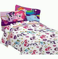 Available online and in select stores. Hasbro My Little Pony Full Sheet Set Pinkie Pie Rarity Twilight And Rainbow Dash Hasbro Sheet Sets Full Twin Sheet Sets Hasbro My Little Pony