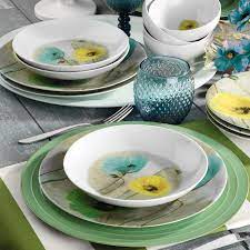 Kütahya porselen zeugma 10150 mega çiçek 24 parça yemek seti. Kutahya Porselen Zeugma 885106 Desen 24 Parca Yemek Seti