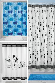 We Are Obsessed With These Pet Shower Curtains French Bulldog Cats Whales Idesign Myidesign Idlivesimp Fabric Shower Curtains Shower Curtain Bath Decor