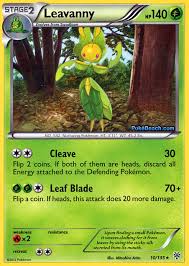 PrimetimePokemon's Blog: Leavanny -- Plasma Storm Pokemon Card Review