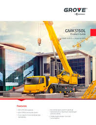 Gmk5150l Manitowoc Cranes Pdf Catalogs Technical