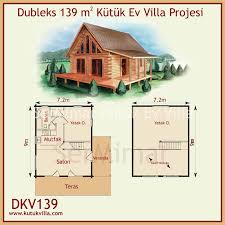 Anahtar teslim ev villa proje taahhüt. Dubleks 139 M2 Kutuk Ev Villa Projesi Sermimar Kutuk Ev Villa