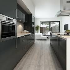 ƈsȥỉɳԋaʂ O Design Moderno E Unico Consegue Sim Tornar A Cozinha Muito Mais Eficient Modern Grey Kitchen Kitchen Inspiration Design Contemporary Grey Kitchen
