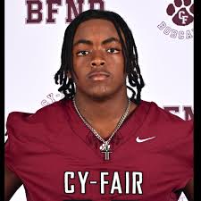 Anthony Simpson's Cy-Fair High School Bio