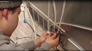 Or is it inside the fridge and leaking either inside the fridge or at the water. How To Connect Water Lines To Ice Maker Refrigerator Youtube