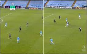 Aston villa were left fuming on wednesday night as manchester city finally broke their resistance through bernardo silva. Video Silva Bags For City Vs Villa In Goal Sparking Offside Drama