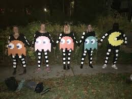 There are printables for inky, blinky, pinky and clyde and two printables. Creative And Spooky Group Halloween Costume Ideas Will Blow Your Mind Group Halloween Costumes Group Costumes Halloween Costumes To Make