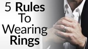 The queen's son does put his own flair on it, though. 5 Rules For Men Wearing Rings Ring Symbolism Significance Youtube