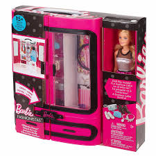 Bộ đồ chơi tủ quần áo thời trang đa phong cách Barbie (TN)