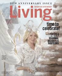 Both the magazine and the television program focus on lifestyle content and the domestic arts. Martha Stewart Living Magazine Celebrates 25th Anniversary