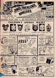 Weirdo S Magic Shop In The Piccadilly Arcade Sydney Comic Book Ad Retro Ads Vintage Advertisements Retro Comic Book