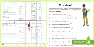 Fun esl modal verbs of ability activities, games and worksheets to help you teach your students: Years 5 And 6 Modal Verbs And Adverbs Of Possibility Activity Booklet