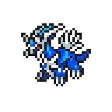 Dialga Dialga Pokemon Punto De Cruz De Pokemon Dibujos En Cuadricula Dibujos Pixelados