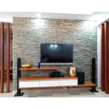 Our company offers wide range of unique wall panels made from wood. Modern Wooden Tv Wall Unit Rs 15000 Unit Santalum Custom Designers Interiors Private Limited Id 19668061355