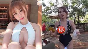 鮪魚露點穿幫了！泳衣包不住巨乳掉出被看光