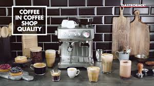 Another downside some point out about de'longhi coffee machines is their propensity to become effected by mineral buildup. 42619 Gastroback Design Espresso Advanced Barista Manual Portafilter Espresso Machine Youtube