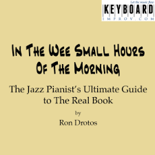 Guess i'll hang my tears out to dry/in the wee small hours of the morning — frank sinatra, carly simon. In The Wee Small Hours Of The Morning From The Jazz Pianist S Ultimate Guide To The Real Book Keyboard Improv