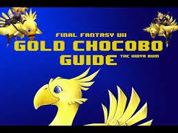 Maybe you would like to learn more about one of these? 5 Min Gold Chocobo Guide Knights Of The Round Walkthru Final Fantasy Vii Youtube