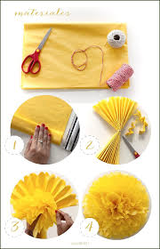 Wie Man Seidenpapier Pompons Macht In 2020 Paper Flowers Craft Tissue Paper Flowers