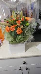 Glade a vase came with the 15 mixed tulips Ann S Flowers Florists 333 Denison Street Markham On Phone Number Yelp