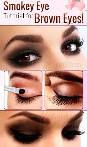 We have a simple smokey eye makeup instruction. Brown Smokey Eye Makeup Step By Step Saubhaya Makeup