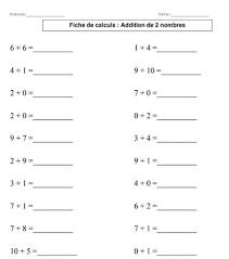 Generateur De Feuilles D Exercices De Mathematiques Exercices Mathematiques Exercices Additions Exercice Ce1