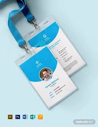 Our id card template psd free download comes in an easily customizable format and this makes it easier for you to personalize the same by adding logo, text, images, and other such design elements as per your own requirements. Free 30 Modern Id Card Designs Ideas In Ms Word Psd Ai