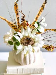 Y'all, i have literally seen people fight over a $1 calendar… this is a beautiful bouquet made with the most realistic flowers available. Transform Painted Dollar Tree Pumpkins Into Beautiful Centerpieces 2 Bees In A Pod