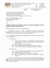 Jabatan pendidikan wilayah persekutuan kuala lumpur persiaran tuanku syed sirajuddin 50604 kuala lumpur. Talent Pool Jpwpkl
