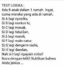 Kumpulan soal soal test iq terbaru 2018. Berikut Tes Iq Gambar Dan Jawabanya