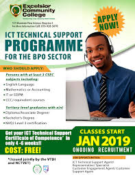 Some want credit toward a degree, others want to online college courses for credit are geared toward students looking to earn an associate. Ict Technical Support Specialist Course For The Bpo Sector Excelsior Community College