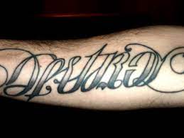 This moon tattoo is very bright and vibrant and that is probably because of the cute blue and pink color tones. Familie Bild Family Loyalty Ambigram Tattoo