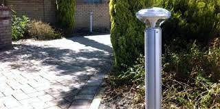 Perfect To Light Up The Driveway Solar Bollards Does Not Require An Electrician To Install Solar Landscape Lighting Outdoor Solar Lights Solar Lights Garden