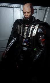 Mafex Battle Damaged Darth Vader Star Wars Custom Action Figure Darth Vader Pictures Darth Vader Darth Vader Fan Art Star wars wallpaper, darth vader, artwork, creativity, no people.