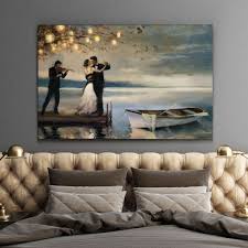 Twilight Romance Oil Painting Print On Canvas Canvas Wall Art Twilight Romance Wall Canvas