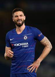 Olivier Giroud Of Chelsea During The Uefa Europa League Quarter Final Europa League Chelsea League