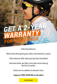 ⭐ more decathlon voucher codes at saleduck.com.my. Decathlon My Get A Lifetime Warranty For Your Bikes Milled