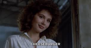 Geena davis was born on january 21, 1956 in wareham, massachusetts to lucille and william f. Jeff Goldblum 1986 Geena Davis Cheeseburger The Fly Trending Gif On Giphy Via Ifttt Http Gph Is 2b7pydw Geena Davis Funny Gif New Trends