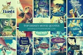 For those who got past the tragic beginning, this movie combines the classic disney pixar style with a hipster. Top Disney Movie Quotes