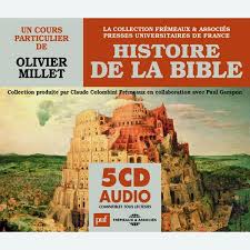 Cours particuliers en biologie au collège et au lycée. Livre Audio Histoire De La Bible Un Cours Particulier De Olivier Millet Cflou