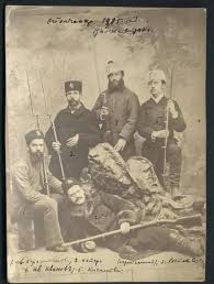 Mohammad Yaqub Khan with British officers in May of 1879 — PICRYL - Public Domain Media Search Engine