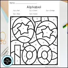 Select a alphabet image to download for free. 100th Day Of School Color By Letter Alphabet Coloring Pages Tpt