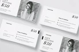 Start a gift voucher design customized easily with the online web app for graphic design. 30 Free Voucher Mockup Stunning Psd Design Templates
