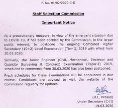 The exam will be of 100. Ssc Chsl 2020 21 Tier I Exam Ssc Chsl Exam Eligibility Dates Notification