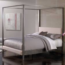 Shop bed canopies for teens from pottery barn teen®. King Size Modern Metal Four Post Canopy From Hearts Attic