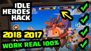 Idle Heroes Hack Free Gold And Gems On Idle Heroes Hack 2018 Ios An Free Gems Tool Hacks Hero Games
