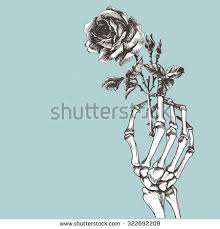 Skeleton Hand Holding Flower Google Zoeken Hands Holding Flowers Art Birthday Tattoo
