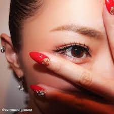 416283 クリスマスネイル ネイル 浜崎あゆみ