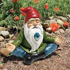 You can purchase a garden gnome, insect or animal statues, or a religious statue. Garden Division Zen Gnome Statue Design Toscano Garden Gnomes Statue Gnome Statues Garden Statues