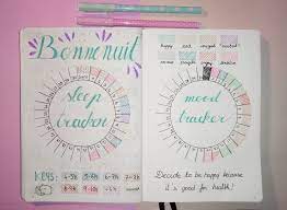Vintage Studyblr New Sleep And Mood Tracker Designs Bullet Journal Bullet Journal Inspiration Bullet Journal For Beginners